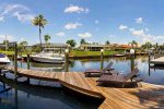 Boat Dock and Lift with Direct Gulf Access